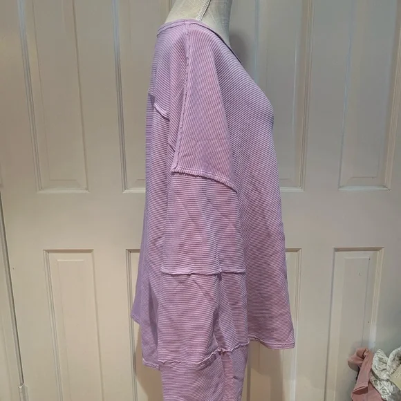 Free People Total Eclipse tee / top. NWT. Size XL. - Picture 3 of 7